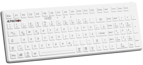 Tastiera medicale con tastierino numerico - K500 - ALPHATRON MEDICAL GmbH - in silicone / ermetica