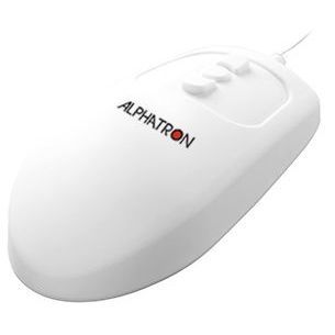 Mouse medicale USB - M&M - ALPHATRON MEDICAL GmbH - in silicone / ergonomico