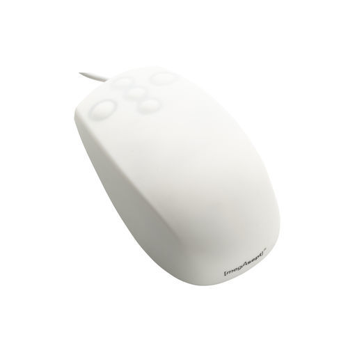 Mouse medicale laser - HYSILK55 - MEGABYTE Systemhaus GmbH - USB / con pulsante di scorrimento / in silicone