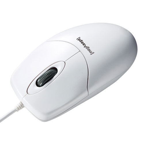 Mouse medicale USB - MA-13 - MEGABYTE Systemhaus GmbH - con pulsante di scorrimento / in plastica / impermeabile
