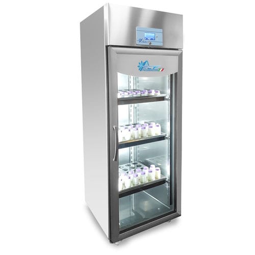 Frigorifero per latte materno - MLK700 - A.C.F. Italia srl - ad armadio / 1 porta / con porta in vetro