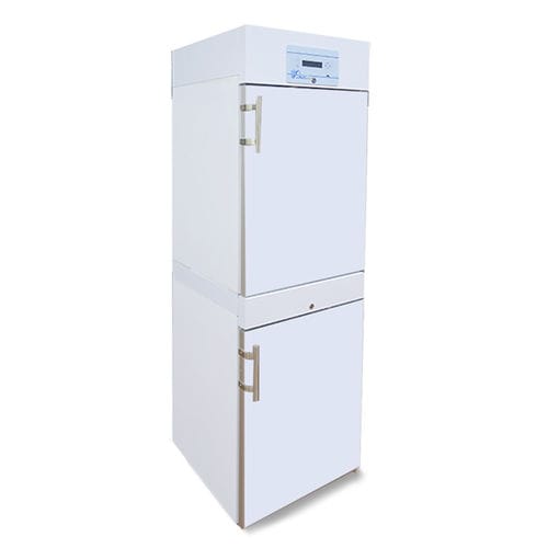 Frigorifero da laboratorio - CB400 - A.C.F. Italia srl - ad armadio / 2 porte / con porta in vetro