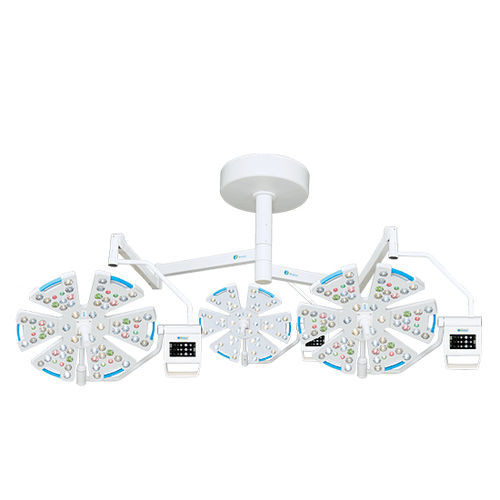 Lampada scialitica LED - iLUX 40 40 20 - XcelLance Medical Technologies - chirurgica / 2 bracci