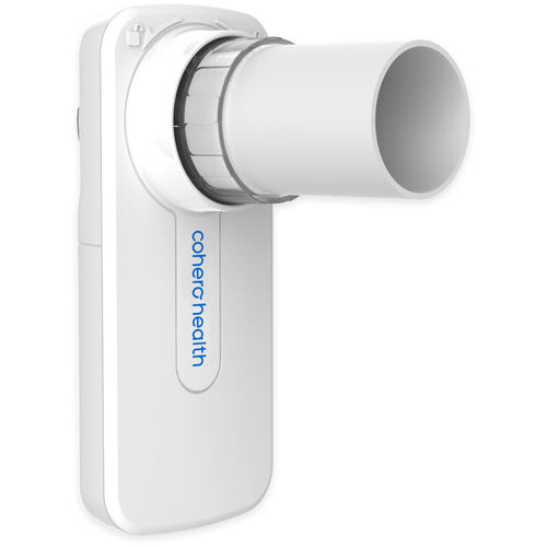 Spirometro elettronico - mSpirometer™ - Cohero Health - palmare / per uso domestico / con Bluetooth