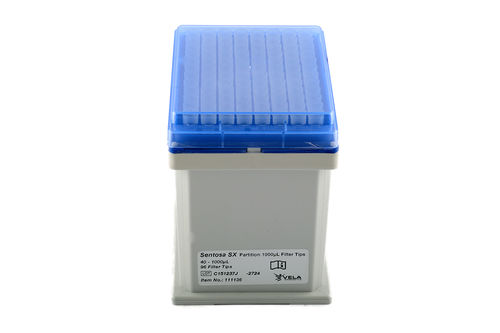 Puntale di pipetta con filtro - 400025 - Vela Diagnostics