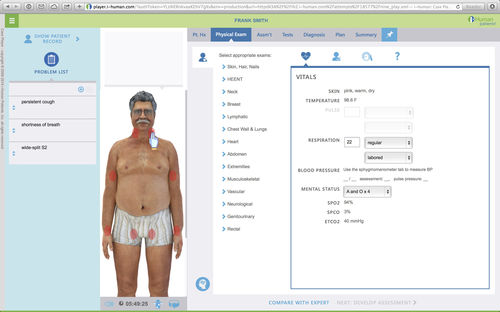 Software di simulazione paziente - i-Human Patients® Cases - I-Human Patients, Inc. - didattico / diagnostico / medico