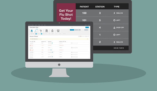 Software di pianificazione - Patient Queuing - Vecna Technologies - di gestione / medico