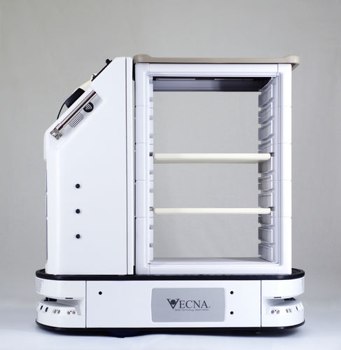 Robot mobile autonomo (AMR) per ospedale - QC Bot Open - Vecna Technologies