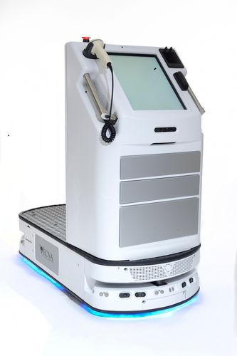 Veicolo a guida automatica per ospedale - QC Bot  - Vecna Technologies