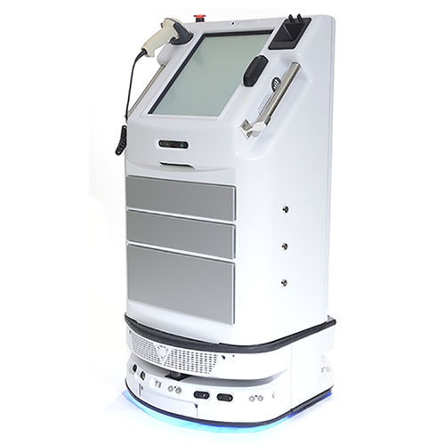 Veicolo a guida automatica per farmacia - QC Pod - Vecna Technologies - per ospedale