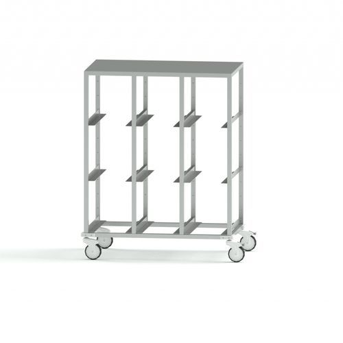 Carrello ospedaliero - PLUSHINE series   - TBT Medical - di sterilizzazione / per contenitori di sterilizzazione / per logistica