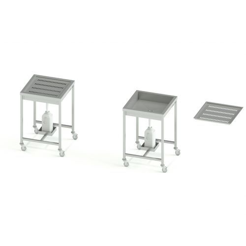 Carrello da laboratorio - PLUSHINE series - TBT Medical - mobile