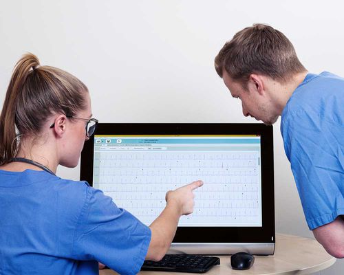 Sistema di gestione dati del paziente - EC View - Cardiolex - diagnostico / ECG
