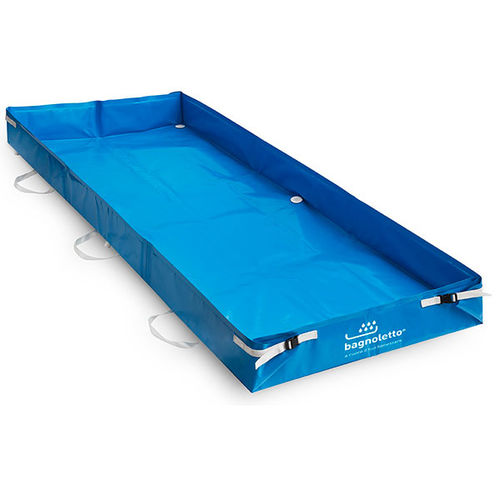 Doccia a letto con pompa - BAGNOLETTO - Allmobility - con proteggimaterasso