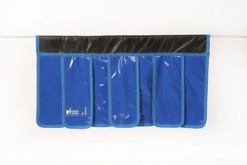 Tenda di radioprotezione raggi X - Medical Index - montata su tavolo da visita