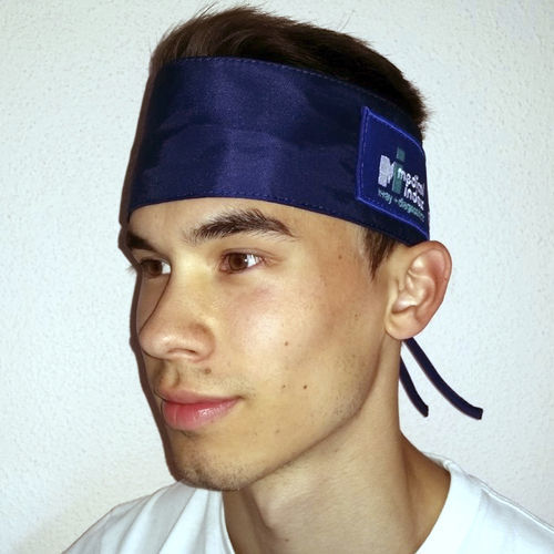 Cuffia chirurgica anti raggi X protezione latrale - headband	 - Medical Index - protezione posteriore
