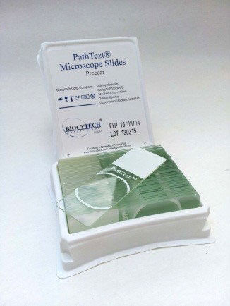 Vetrino per microscopio idrofilo - PathTezt™ Cyto-Slide - Biocytech Corporation S/B - idrofobo