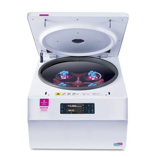 Centrifuga da laboratorio - VARISPIN 15 - CRYSTE - di sangue / per DNA / per RNA
