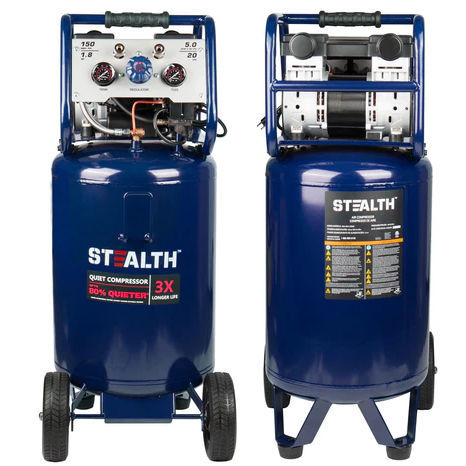 Compressore d'aria medico - Stealth 20 - Suzhou Alton Electrical & Mechanical Industry Co., - con rotelle / termico