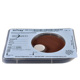Mezzo reattivo - InTray™ GC - Biomed Diagnostics, Inc. - per coltura batterica / da laboratorio / del Neisseria gonorrhea