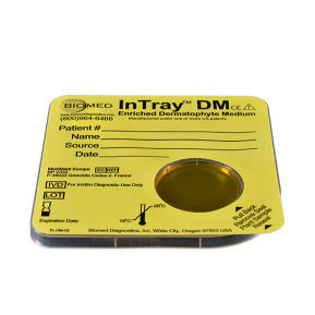 Kit di test per infezioni dermatologiche - INTRAY® DM - Biomed Diagnostics, Inc. - veterinario / per animali / per esame micologico