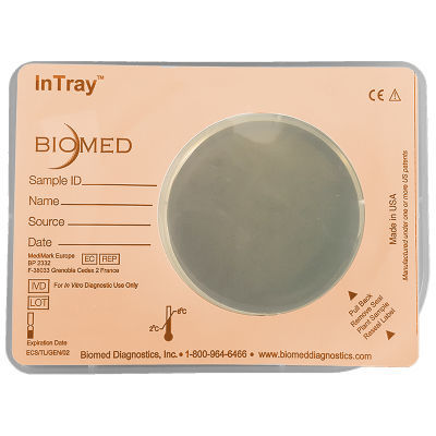 Reagente gel di agar - INTRAY® SAB+PVG - Biomed Diagnostics, Inc. - gentamicina / microbiologico / batteriologico