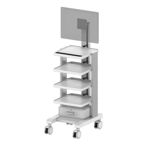 Carrello per endoscopia - 1.6M-TR900N-XX - Coriton Instrument Co., Ltd. - medico / di trasporto / in alluminio