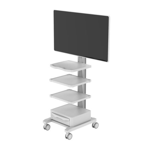 Carrello per endoscopia - TR800-200-12 - Coriton Instrument Co., Ltd. - medico / in alluminio / con cassetti