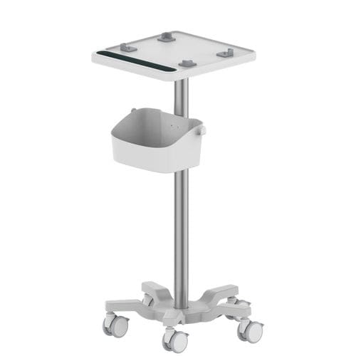 Carrello per ECG - RS011C-08823+B016-11085	 - Coriton Instrument Co., Ltd. - medico / con vaschetta / mobile
