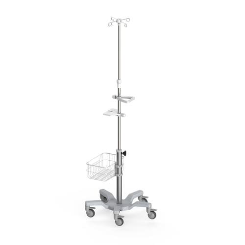 Carrello per pompe di perfusione - Coriton Instrument Co., Ltd. - medico / in alluminio / con cestello