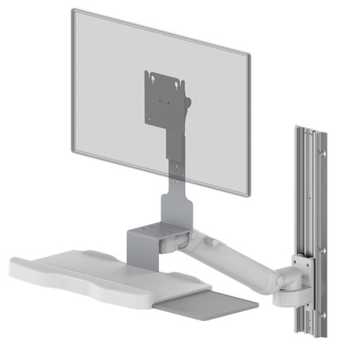 Braccio di supporto ad altezza regolabile - WM800 - Coriton Instrument Co., Ltd. - girevole / per monitor / per strumenti