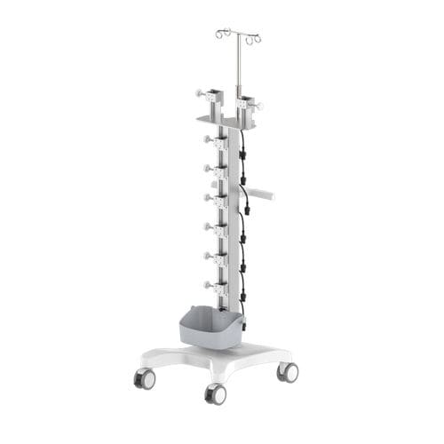 Carrello medico - Coriton Instrument Co., Ltd. - per pompe di perfusione / di trasporto / con cestello