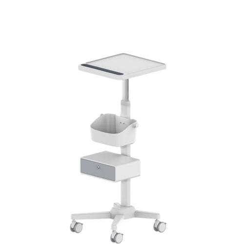 Carrello per ECG - RS008 - Coriton Instrument Co., Ltd. - medico / con vaschetta / con supporto per computer portatile