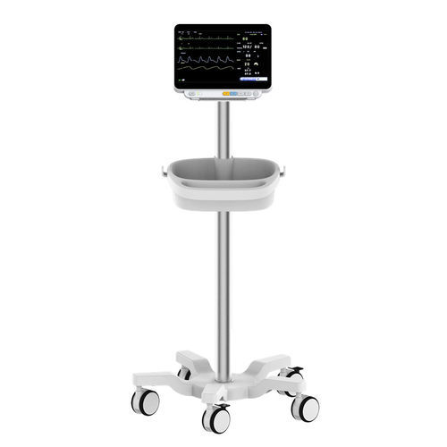 Carrello medico - RS011C - Coriton Instrument Co., Ltd. - per monitor / in alluminio / in plastica