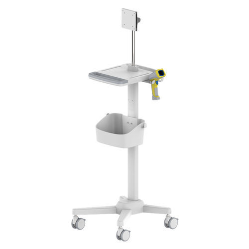 Carrello informatico per pannello PC - RS008 - Coriton Instrument Co., Ltd. - ad altezza regolabile / sicuro / wireless