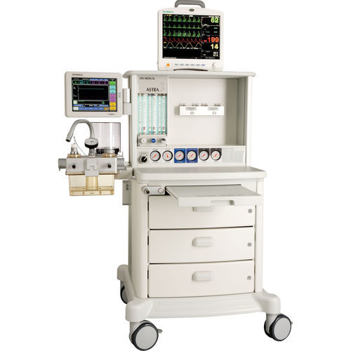 Sistema per anestesia su carrello - Astra 3i - EPSIMED - con monitoraggio respiratorio / con controllo di temperatura