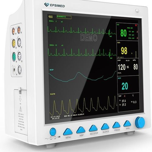 Prova Pressione Cavo Paziente ECG/PA Da 5 Derivazioni Per Monitor CONTEC CMS8000 - Connettore 6 Pin, Sostituzione! Cavo Capnografo 6 Pin - Foto 4