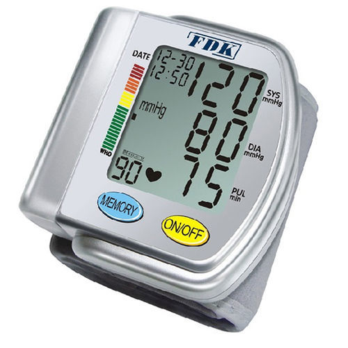 Sfigmomanometro elettronico automatico - FT-B12W-V(B) - Fudakang Industrial LLC. - per polso / con bracciale integrato / 1x90
