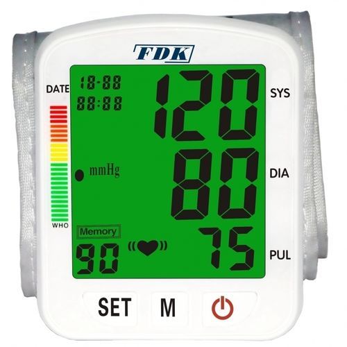 Sfigmomanometro elettronico automatico - FT-B13W-V - Fudakang Industrial LLC. - per polso / con bracciale integrato / 1x90