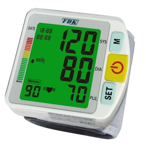 Sfigmomanometro elettronico automatico - FT-B14W-V - Fudakang Industrial LLC. - per polso / con bracciale integrato / 1x90