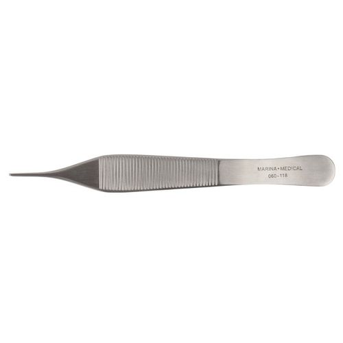 Pinza chirurgica - 060-1 series - Marina Medical Instruments - per medicazione / di Adson / dritta