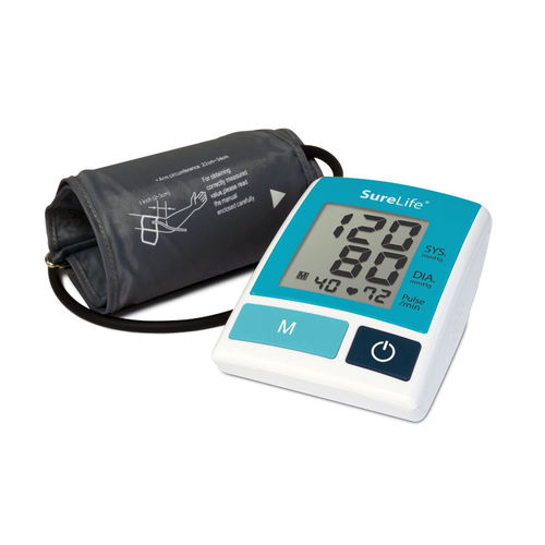Sfigmomanometro elettronico automatico - SureLife® Classic - MHC Medical Products - con bracciale adulti