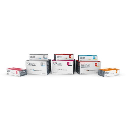 Siringa 3 ml - EasyTouch® FlipLock™ - MHC Medical Products - monouso / di sicurezza