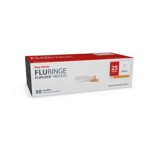 Ago di sucurezza - EasyTouch® Fluringe® FlipLock™ - MHC Medical Products - 25G