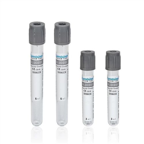 Provetta per analisi ematologiche - Nanjing Shuangwei Biotechnology - in vetro / sottovuoto / fluoruro di sodio