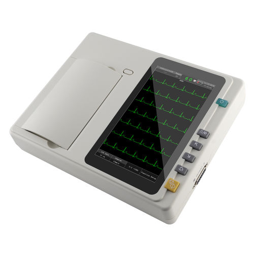 Elettrocardiografo da riposo - ECG 301 - Nanjing Shuangwei Biotechnology - 3 canali / digitale / con stampante