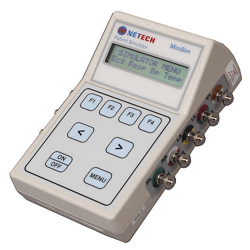 Simulatore di paziente di monitoraggio - MiniSim 1000 - Netech - ECG / per interventi di emergenza / di corpo intero