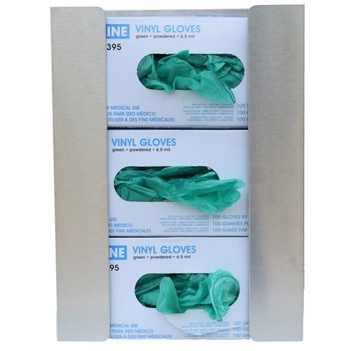Supporto di guanti - 305302-1 - Omnimed - murale / in acciaio inossidabile / glovebox