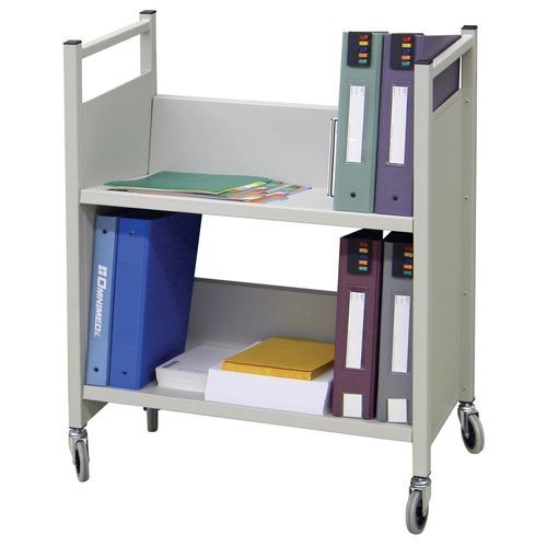 Carrello medico - 260500 - Omnimed - per cartelle cliniche / di trasporto / di stoccaggio