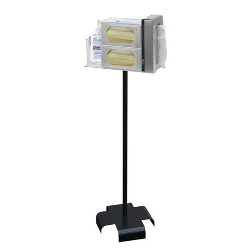 Stazione igienizzante con supporto per gel idroalcolico - 304005_311STAND - Omnimed
